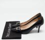 Prada Vintage Pre-owned Leather heels Black Dames - Thumbnail 9