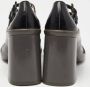 Prada Vintage Pre-owned Leather heels Black Dames - Thumbnail 5