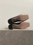 Prada Vintage Pre-owned Leather heels Black Dames - Thumbnail 6