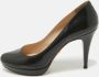 Prada Vintage Pre-owned Leather heels Black Dames - Thumbnail 2