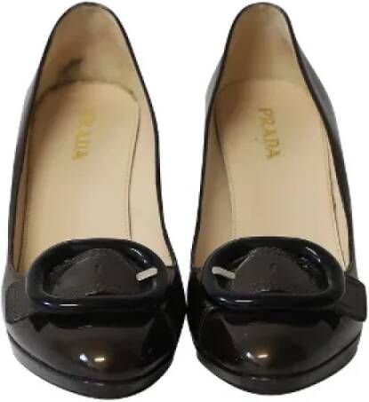 Prada Vintage Pre-owned Leather heels Brown Dames