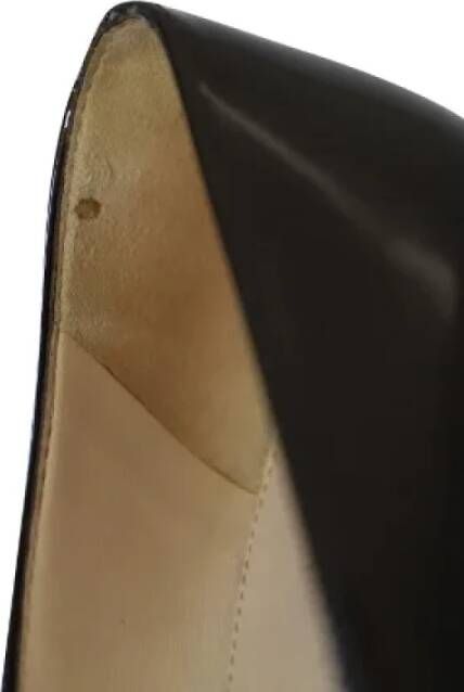 Prada Vintage Pre-owned Leather heels Brown Dames