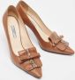 Prada Vintage Pre-owned Leather heels Brown Dames - Thumbnail 4