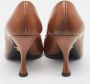 Prada Vintage Pre-owned Leather heels Brown Dames - Thumbnail 5