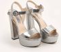 Prada Vintage Pre-owned Leather heels Gray Dames - Thumbnail 3