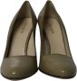 Prada Vintage Pre-owned Leather heels Green Dames - Thumbnail 2