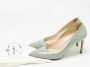 Prada Vintage Pre-owned Leather heels Green Dames - Thumbnail 9