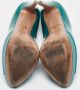 Prada Vintage Pre-owned Leather heels Green Dames - Thumbnail 6