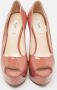 Prada Vintage Pre-owned Leather heels Pink Dames - Thumbnail 2