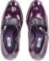 Prada Vintage Pre-owned Leather heels Purple Dames - Thumbnail 7