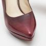 Prada Vintage Pre-owned Leather heels Red Dames - Thumbnail 7