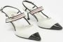 Prada Vintage Pre-owned Leather heels White Dames - Thumbnail 4