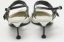 Prada Vintage Pre-owned Leather heels White Dames - Thumbnail 5