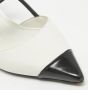 Prada Vintage Pre-owned Leather heels White Dames - Thumbnail 8