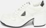 Prada Vintage Pre-owned Leather heels White Dames - Thumbnail 2