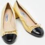 Prada Vintage Pre-owned Leather heels Yellow Dames - Thumbnail 4