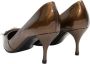 Prada Vintage Pre-owned Leather heels Yellow Dames - Thumbnail 4