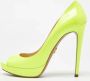 Prada Vintage Pre-owned Leather heels Yellow Dames - Thumbnail 2