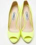 Prada Vintage Pre-owned Leather heels Yellow Dames - Thumbnail 3