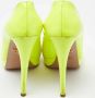 Prada Vintage Pre-owned Leather heels Yellow Dames - Thumbnail 5