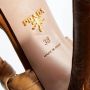 Prada Vintage Pre-owned Leather sandals Beige Dames - Thumbnail 7