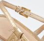 Prada Vintage Pre-owned Leather sandals Beige Dames - Thumbnail 8