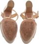 Prada Vintage Pre-owned Leather sandals Beige Dames - Thumbnail 5