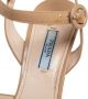 Prada Vintage Pre-owned Leather sandals Beige Dames - Thumbnail 7