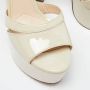 Prada Vintage Pre-owned Leather sandals Beige Dames - Thumbnail 7