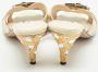 Prada Vintage Pre-owned Leather sandals Beige Dames - Thumbnail 5