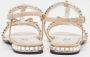 Prada Vintage Pre-owned Leather sandals Beige Dames - Thumbnail 5