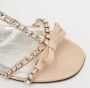 Prada Vintage Pre-owned Leather sandals Beige Dames - Thumbnail 7