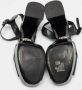 Prada Vintage Pre-owned Leather sandals Black Dames - Thumbnail 6