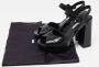 Prada Vintage Pre-owned Leather sandals Black Dames - Thumbnail 9