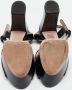 Prada Vintage Pre-owned Leather sandals Black Dames - Thumbnail 6