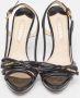 Prada Vintage Pre-owned Leather sandals Black Dames - Thumbnail 3