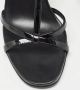 Prada Vintage Pre-owned Leather sandals Black Dames - Thumbnail 7