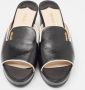 Prada Vintage Pre-owned Leather sandals Black Dames - Thumbnail 3