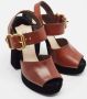 Prada Vintage Pre-owned Leather sandals Black Dames - Thumbnail 4