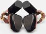 Prada Vintage Pre-owned Leather sandals Black Dames - Thumbnail 6