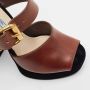 Prada Vintage Pre-owned Leather sandals Black Dames - Thumbnail 8