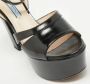 Prada Vintage Pre-owned Leather sandals Black Dames - Thumbnail 7