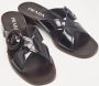 Prada Vintage Pre-owned Leather sandals Black Dames - Thumbnail 4