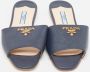 Prada Vintage Pre-owned Leather sandals Blue Dames - Thumbnail 3