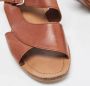 Prada Vintage Pre-owned Leather sandals Brown Dames - Thumbnail 8