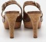 Prada Vintage Pre-owned Leather sandals Brown Dames - Thumbnail 6