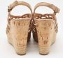 Prada Vintage Pre-owned Leather sandals Brown Dames - Thumbnail 5