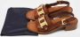 Prada Vintage Pre-owned Leather sandals Brown Dames - Thumbnail 9