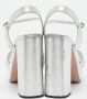 Prada Vintage Pre-owned Leather sandals Gray Dames - Thumbnail 5