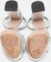 Prada Vintage Pre-owned Leather sandals Gray Dames - Thumbnail 6